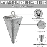 2oz pyramid sinker for saltwater fishing
